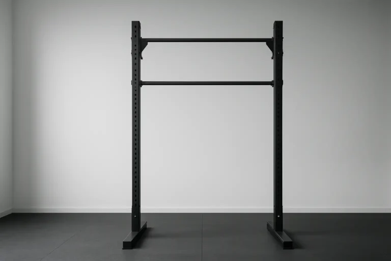 Barre de traction dans une salle de sport moderne pour illustrer la traction en sport