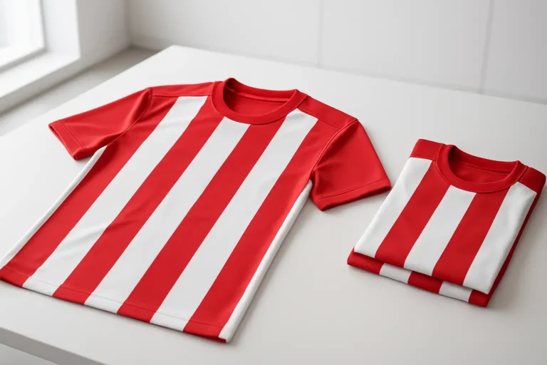 Maillot de football du Bayern 2025 présenté en version rouge et blanche